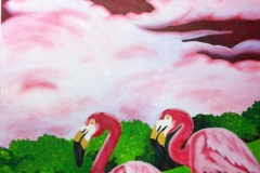 1_Flamingos